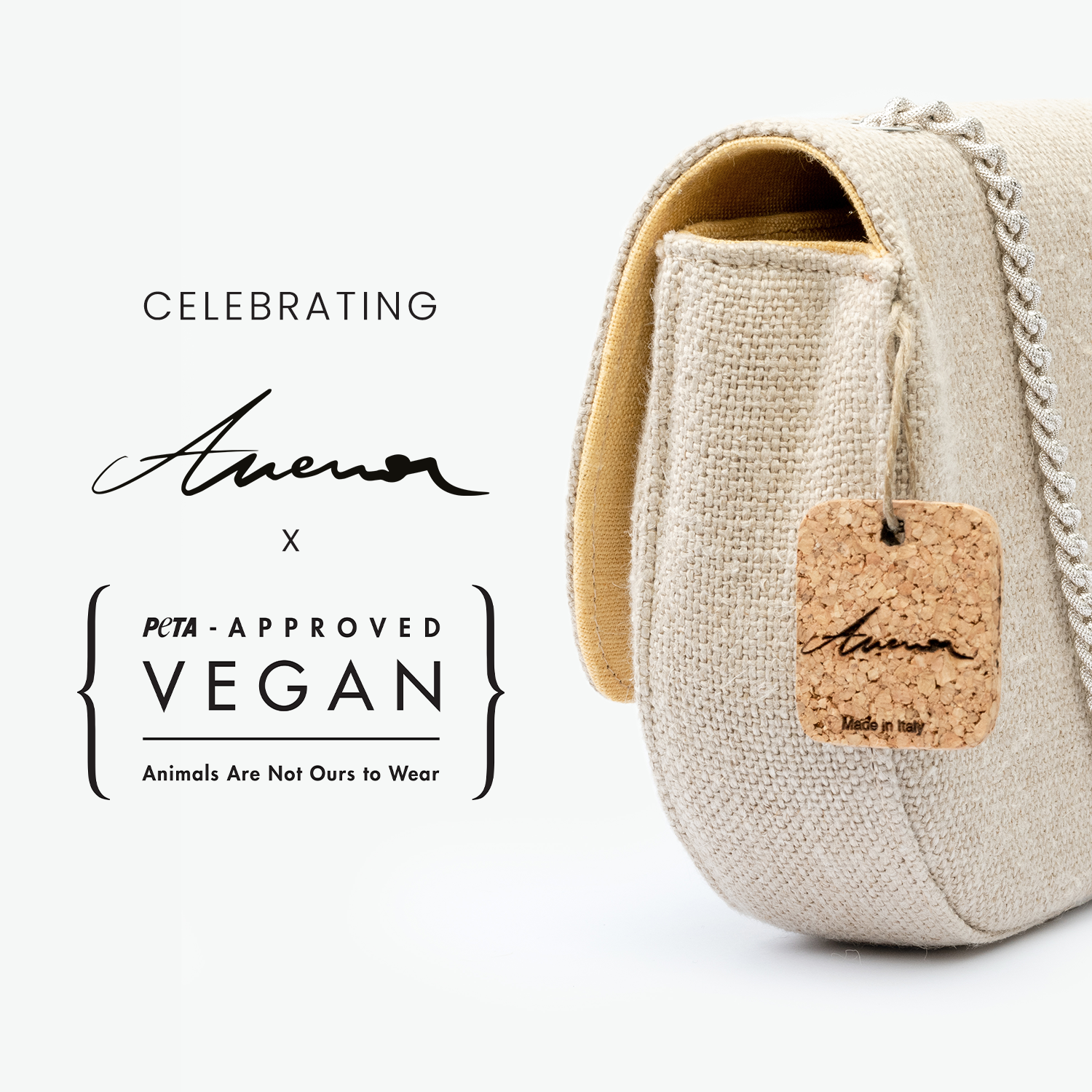 Anema è PETA Approved Vegan 🐇