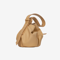 Nimphea Nocciola Nude - borsa vegana Anema in buccia di arancia - immagine 1