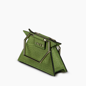 Sibilla Mini Green Bark bag